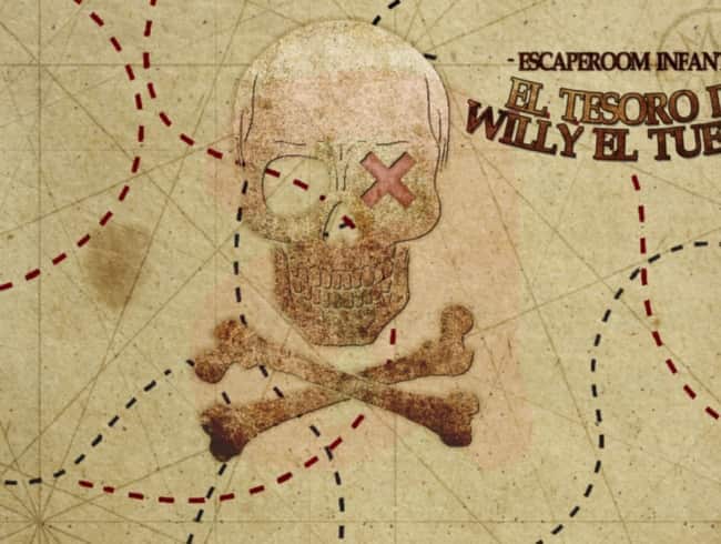 escape room: El tesoro de Willy el Tuerto [SALA CERRADA]